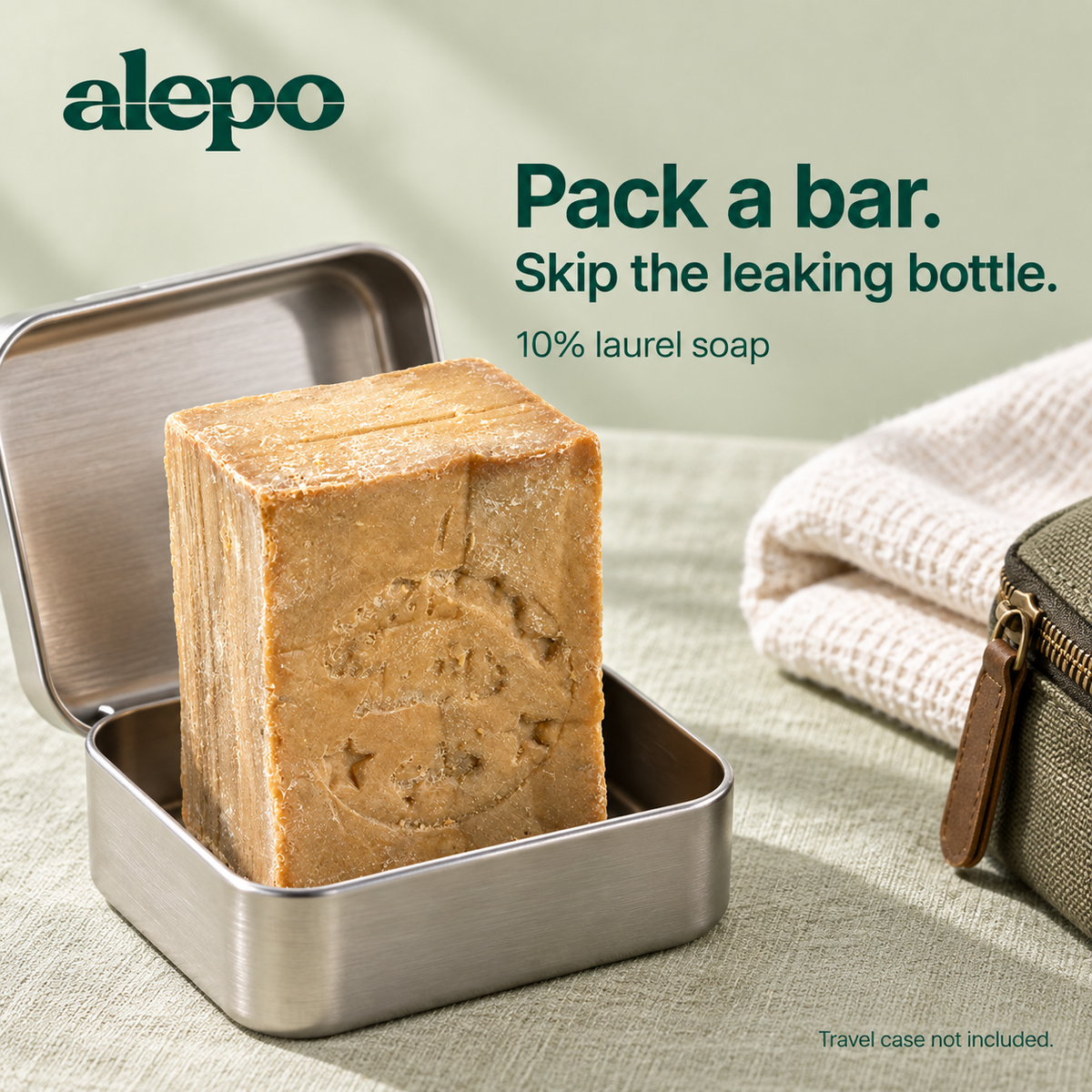 Aleppo Soap with 10% Laurel Oil